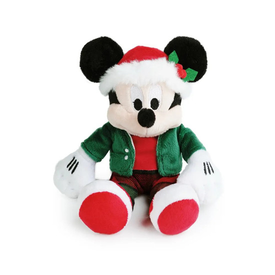 Imagem MICKEY DE PELÚCIA COM CALÇA XADREZ E JAQUETA VERDE 20CM - CROMUS 