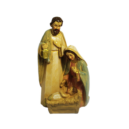 Imagem SAGRADA FAMÍLIA EM POLIRESINA 14,6X11,2X23CM - YANGZI 