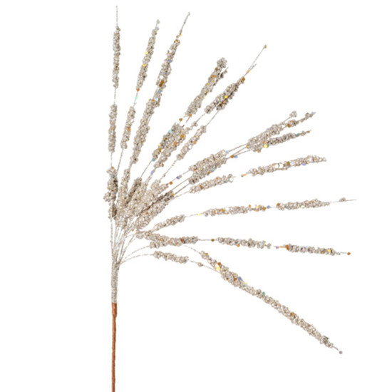 Imagem HASTE COMPLEMENTO COR NUDE COM GLITTER 12X40CM GRILLO 56586