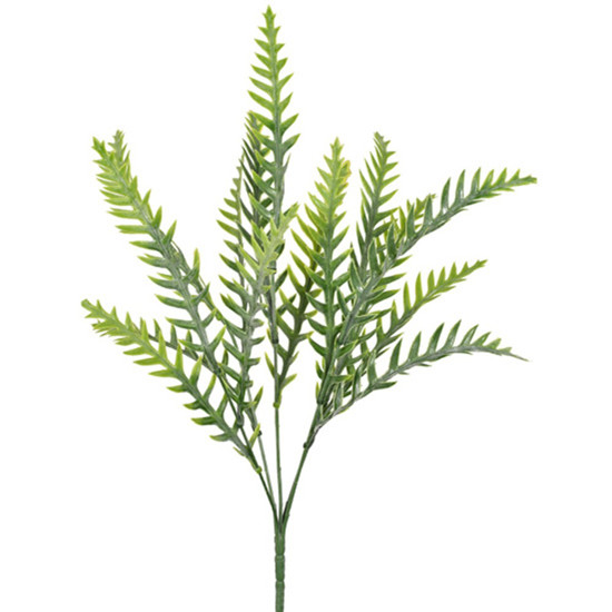 Imagem BUQUÊ FOLHAS FLOCADAS X5 VERDE 18X43CM GRILLO 53521