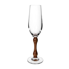 Imagem de TAÇA WOOD DE CRISTAL ECOLOGICO/MADEIRA ACÁCIA 235ML COPA & CIA - Copa Industrial Ltda