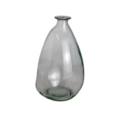 Imagem de VASO / GARRAFA ORGANICA EM VIDRO INCOLOR 15X15X26CM - Floral Atlanta Ind E Com Ltda