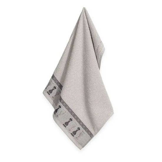 Imagem PANO DE PRATO BARRA EM JACQUARD TEMPERO MINERAL 46 X 65CM KARSTEN 