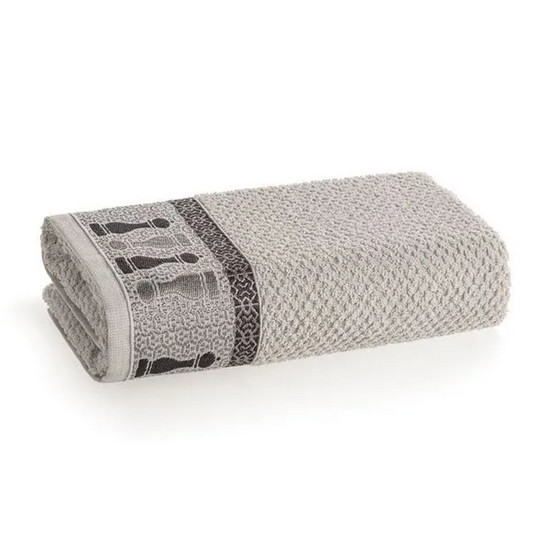 Imagem PANO DE PRATO BARRA EM JACQUARD TEMPERO MINERAL 46 X 65CM KARSTEN 