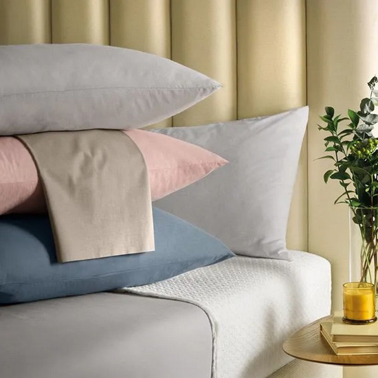 Imagem LENÇOL SOLTEIRO COM ELÁSTICO E FRONHA 100% ALGODÃO MATIZA BRANCO - KARSTEN 