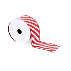 Imagem de FITA DECORATIVA NATALINA COLORIDA ARAMADA EM POLIÉSTER 6,3CMX9,14M - GRILLO 56623 - Grillo Ltda