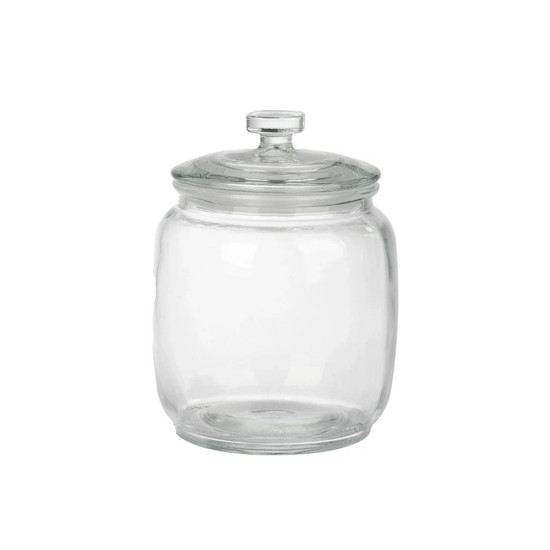 Imagem PORTA MANTIMENTO EM VIDRO COM TAMPA 750ML D11CM A15CM