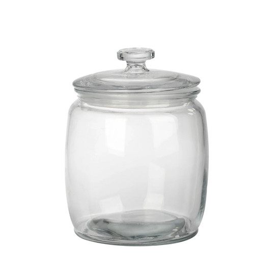 Imagem PORTA MANTIMENTO EM VIDRO COM TAMPA 1,5L D14CM A18CM