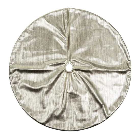 Imagem SAIA DOURADA PARA ÁRVORE DE NATAL EM POLIÉSTER 75X75X1 CM