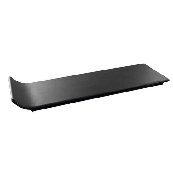 Imagem TRAVESSA RETANGULAR FUJI EM MELAMINA PRETO FOSCO 31X9X3 CM - HAUS
