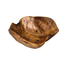 Imagem de CENTRO DE MESA DECORATIVO EM MADEIRA 24X21X7 CM - GRILLO 59127 - Grillo Ltda