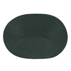 Imagem de JOGO AMERICANO LUNA OVAL VERDE MUSGO AVULSO EM PVC E POLIÉSTER 33X48CM - COPA&CIA - Copa Industrial Ltda