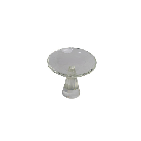 Imagem PORTA CUPCAKE EM VIDRO TRANSPARENTE 15X15X13 CM - GRILLO 59152