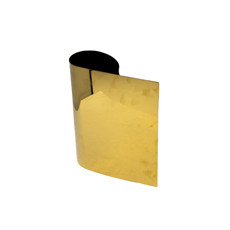 Imagem de VASO DECORATIVO EM FERRO COR DOURADO 26X10X29CM - GRILLO 58770 - Grillo Ltda