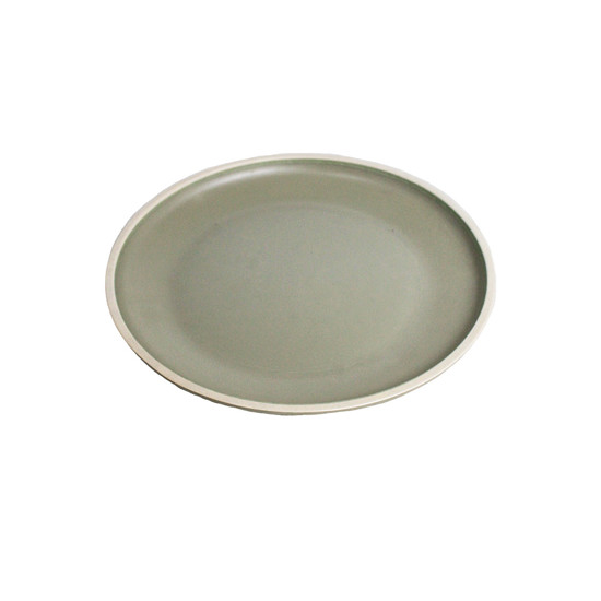 Imagem PRATO PARA SOBREMESA EM MELAMINA CLASS CINZA 21 CM - WOLFF