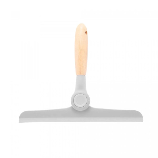 Imagem RODO DOBRAVEL DE PIA COM CABO DE BAMBU 19CM X 24CM - LYOR