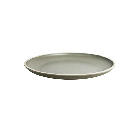 Imagem PRATO RASO EM MELAMINA CLASS CINZA 27 CM - WOLFF