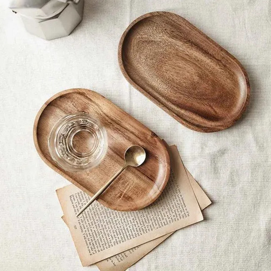 Imagem BANDEJA OVAL ACÁCIA WOOD 30X20 CM