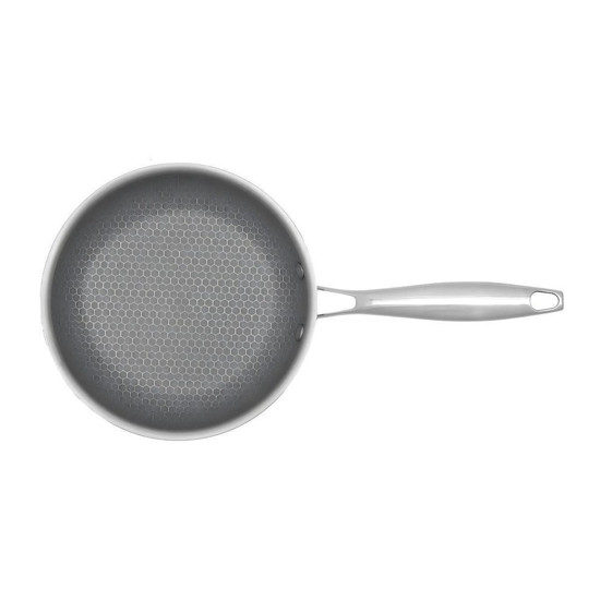 Imagem FRIGIDEIRA ANTIADERENTE ISA SCHERER EM AÇO INOX 47X26X5 CM - MIMO STYLE
