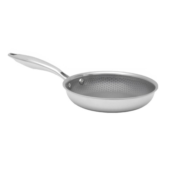 Imagem FRIGIDEIRA ANTIADERENTE ISA SCHERER EM AÇO INOX 47X26X5 CM - MIMO STYLE