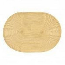 Imagem de JOGO AMERICANO LUNA OVAL AVULSO DOURADO EM POLIPROPILENO 48X33 CM - Copa Industrial Ltda