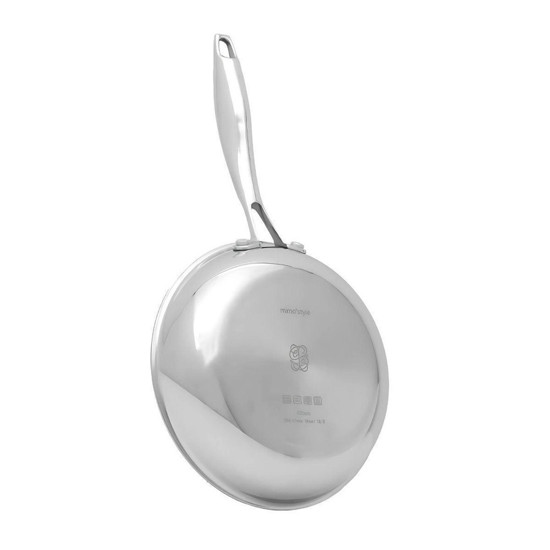 Imagem FRIGIDEIRA ANTIADERENTE ISA SCHERER EM AÇO INOX 47X26X5 CM - MIMO STYLE