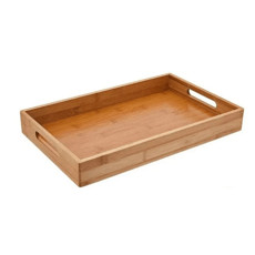 Imagem de BANDEJA RETANGULAR ECOKTCH EM BAMBU 38X28 CM - Mimo Importacao Exportacao Ltda