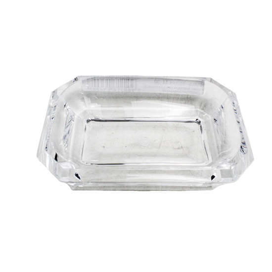 Imagem SABONETEIRA LISTRASEVE CLEAR EM ACRÍLICO TRANSPARENTE 12X8 CM