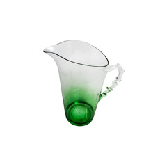 Imagem de JARRA EM ACRÍLICO NA COR VERDE CLARO TRANSPARENTE 2,3L 26X24X14 CM - Inverno Verao Comercio De Modas E Decoracao Eireli