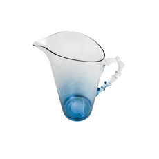 Imagem de JARRA EM ACRÍLICO NA COR AZUL CLARO TRANSPARENTE 2,3L 26X24X14 CM - Inverno Verao Comercio De Modas E Decoracao Eireli