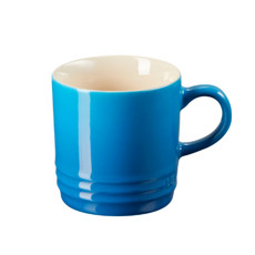 Imagem de CANECA LONDON EM CERÂMICA AZUL MARSEILLE 200ML  7,8X7X7 CM - LE CREUSET - Le Creuset Do Brasil Ltda 