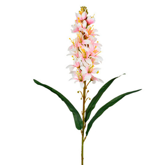 Imagem HASTE PERMANENTE DECORATIVA ORQUÍDEA DO CAMPO ROSA 83X12 CM - GRILLO 57658