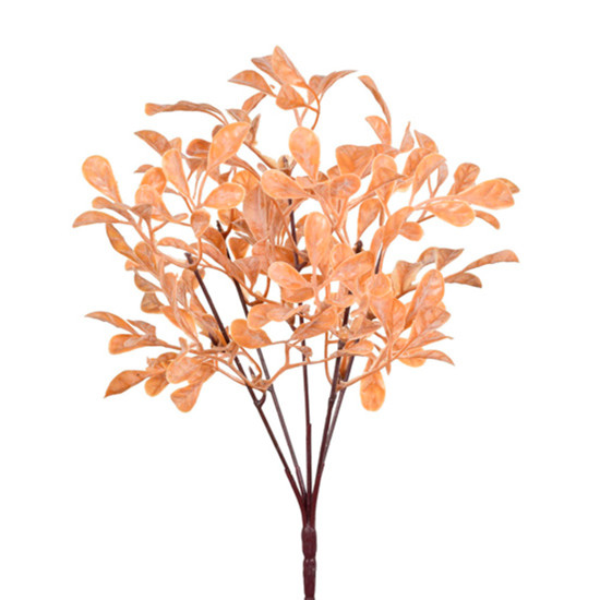 Imagem HASTE DECORATIVA PERMANENTE DE GRAMA MARROM EM PLÁSTICO MOLDÁVEL 31X13 CM