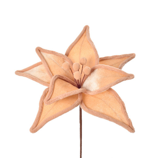 Imagem HASTE DECORATIVA MOLDÁVEL BICO DE PAPAGAIO BEGE 27X28 CM - GRILLO 57304