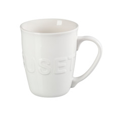 Imagem de CANECA BOZEMAN EM CERÂMICA BRANCA 580ML 11X14X10 CM - LE CREUSET - Le Creuset Do Brasil 