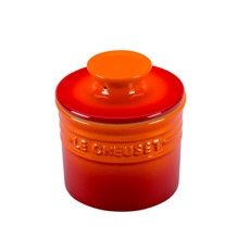 Imagem de PORTA MANTEIGA EM CERÂMICA 170ML LARANJA 10,7X9,9 CM - LE CREUSET - Le Creuset Do Brasil Ltda 