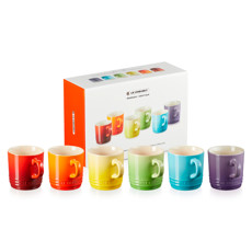 Imagem de CONJUNTO 6 CANECAS 200ML GIFT COLECTION EM CERÂMICA COLORIDA 7,8X10,7X7,8 CM LE CREUSE - Le Creuset Do Brasil Ltda 