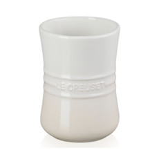 Imagem de PORTA UTENSÍLIOS SIGNATURE EM CERÂMICA COR MERINGUE 16X11CM - LE CREUSET - Le Creuset Do Brasil Ltda 