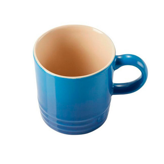 Imagem CANECA LONDON EM CERÂMICA AZUL MARSEILLE 100ML 6,55X5,7X5,7 CM - LE CREUSET