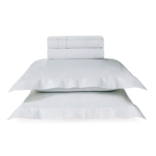 Imagem JOGO DE CAMA VERNAZZA QUEEN EM ALGODÃO EGÍPCIO BRANCO 280X240 CM - TRUSSARDI