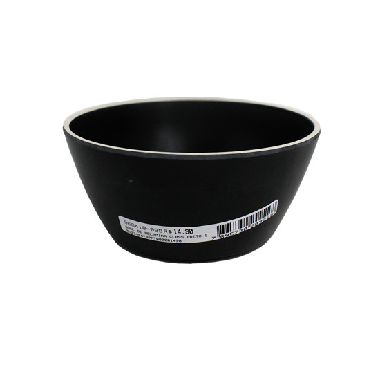 Imagem BOWL EM MELAMINA CLASS PRETO 15X7 CM