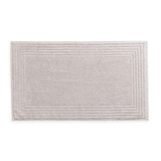 Imagem TOALHA DE CHÃO LINEE FELPUDA EM ALGODÃO MARROM CLARO 48X80 CM TRUSSARDI