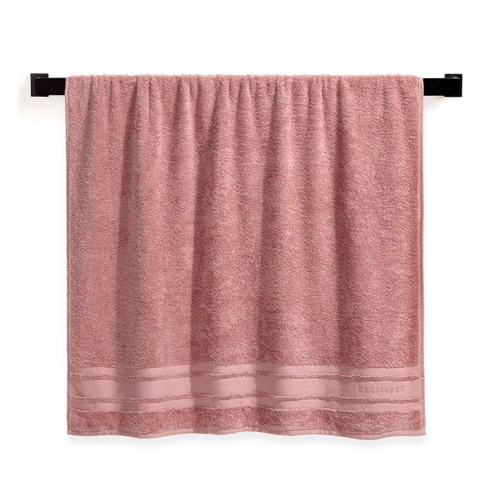 Imagem TOALHA BANHÃO LECCE FELPUDO COR ROSA EM ALGODÃO 150X86 CM - TRUSSARDI