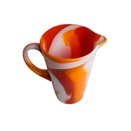 Imagem JARRA EM ACRÍLICO LEITOSO COLORIDO 2,2L 23X21X15 CM