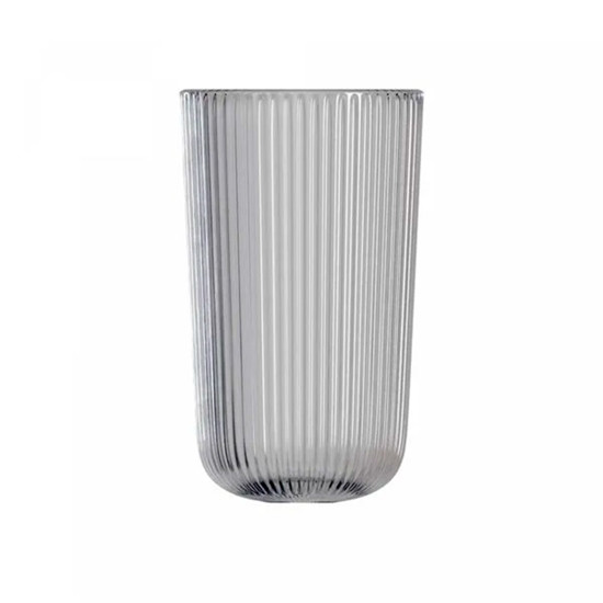 Imagem CONJUNTO 2 COPOS ALTOS EM VIDRO LINES 450ML  13X8X4 CM - WOLFF