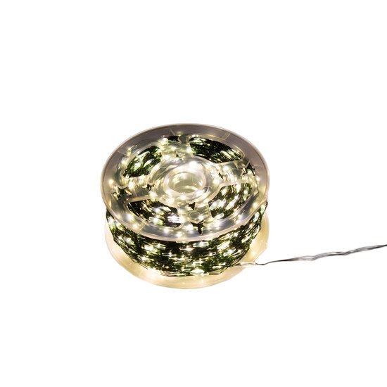 Imagem PISCA PISCA CORDÃO DE FADA COR LUZ QUENTE 1000 LEDS 110/220V COM 100 METROS - GRILLO 57327