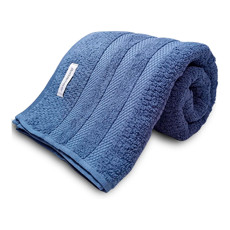 Imagem de TOALHA DE ROSTO EXTRA SOFT AZUL VANILLA EM ALGODÃO 80X48 CM - BUDDEMEYER - Buddemeyer S A