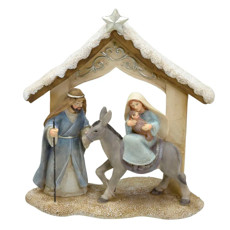 Imagem de ENFEITE NATALINO DECORATIVO NOSSA SRA DO DESTERRO EM RESINA 20X10X22,5 CM - Mabruk Importacao E Comercio Eireli