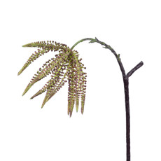 Imagem de HASTE GALHO DE TRIGO VERDE PERMANENTE EM PLÁSTICO MOLDÁVEL 96X13 CM - GRILLO - Grillo Ltda