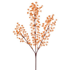 Imagem de HASTE DE BERRIES AMARELA DECORATIVA PERMANENTE EM PLÁSTICO MOLDÁVEL 65X9 CM - GRILLO - Grillo Ltda
